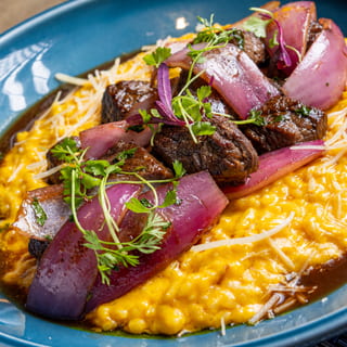 RISOTTO CON LOMO SALTADO